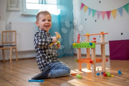 Dřevěná dětská dílna a nářadí - Dřevěná pracovní dílna Work Bench Eichhorn - 4