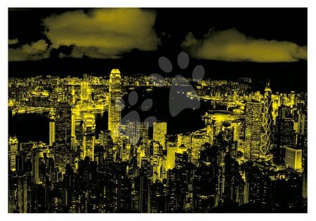 Svjetleće puzzle - Neon puzzle Hong Kong Skyline Educa - 2