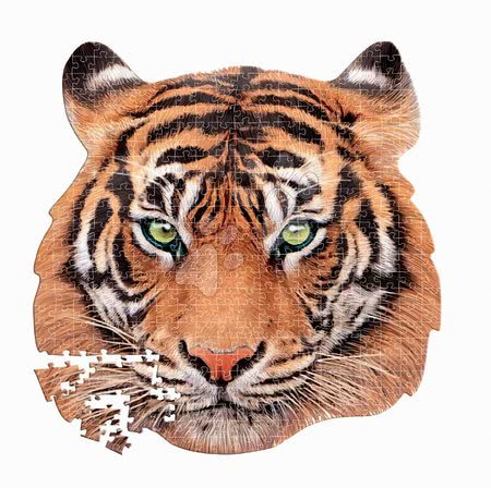 Igrače za vse od 10. leta - Puzzle Tiger face shape Educa_1