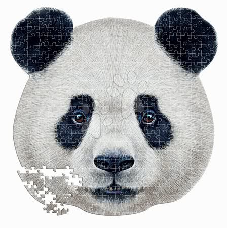 500 darabos puzzle - Puzzle Panda face shape Educa_1