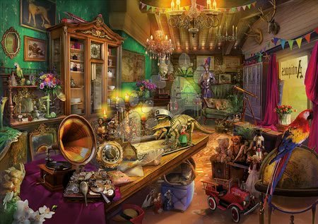 Puzzle 500 dílků - Puzzle Antiques Store Mysterious Educa - 1