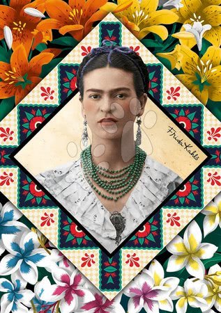 Puzzle 500 dílků - Puzzle Frida Kahlo Educa - 1