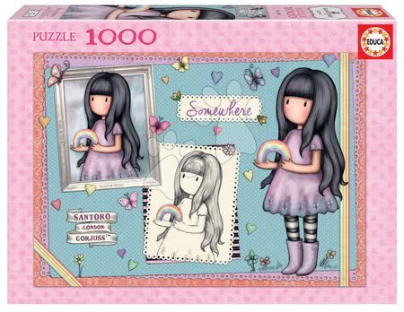 Puzzle 1000 teilig - Puzzle Santoro Gorjuss Somewhere Educa