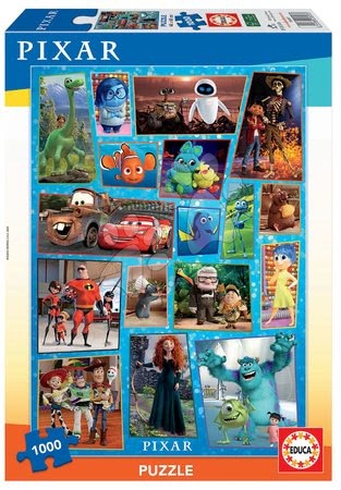 Puzzle cu 1000 de bucăți - Puzzle Pixar Disney Educa