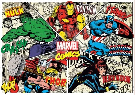 Puzzle 1000 dílků - Puzzle Marvel Comics Educa_1