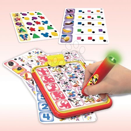 Gry w językach obcych - Dziecięca gra towarzyska Mickey and Minnie Disney Conector junior Educa - 1