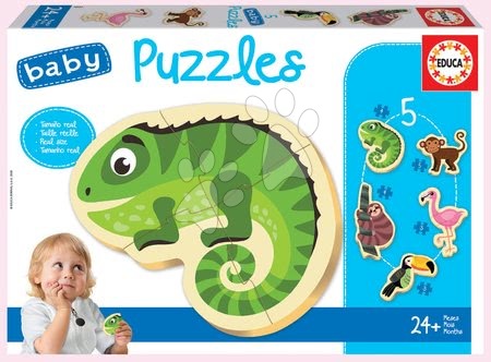 Jucării pentru bebeluși - Puzzle pentru cei mici Baby 5 Educa