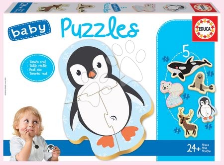 Igrače za najmlajše - Puzzle za najmlajše Baby 5 Educa