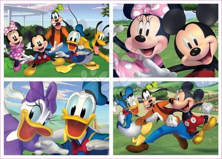 Progresivní dětské puzzle - Puzzle Mickey Mouse Disney Multi 4 Junior Educa_1