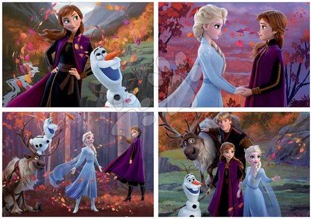 Progresivní dětské puzzle - Puzzle Multi 4 Frozen 2 Disney Educa_1