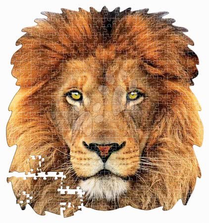 Puzzle - Puzzle Lion face shape Educa_1