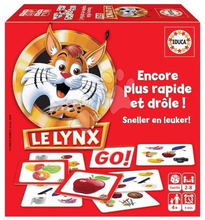 Társasjátékok - Társasjáték Lynx Gyors mint a hiúz Educa