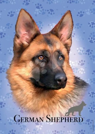 Detské puzzle od 100-300 dielov - Puzzle Mini Box German Shepherd Educa_1