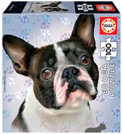 Dětské puzzle od 100–300 dílků - Puzzle Mini Box French Bulldog Educa