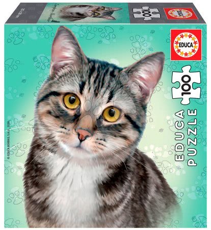 Gyerek puzzle - Puzzle Mini Box European Shorthair Educa