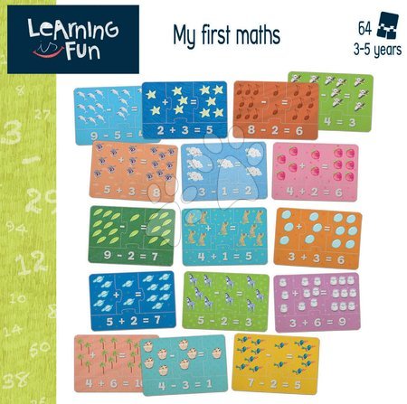 Cizojazyčné společenské hry - Naučná hra pro nejmenší My first Maths Educa_1