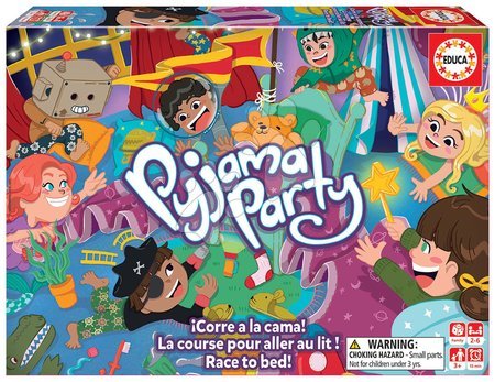 Společenské hry - Společenská hra pro děti Pyjama Party Educa