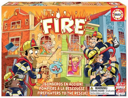 Puzzle a společenské hry - Společenská hra pro děti Fire Educa