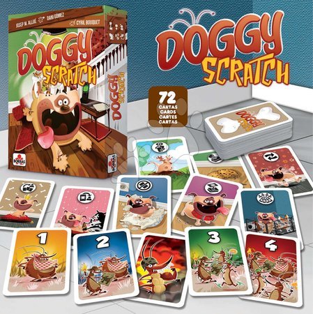 Puzzle a společenské hry - Společenská hra pro děti Doggy Scratch Educa_1