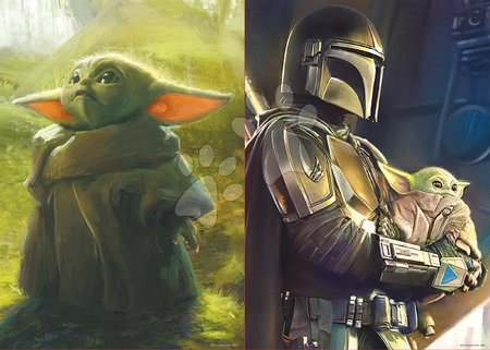 Dětské puzzle od 100–300 dílků - Puzzle Baby Yoda The Mandalorian Educa - 1