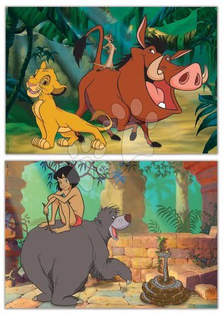 Dřevěné Disney puzzle - Dřevěné puzzle Disney Classics Jungle Book Educa_1