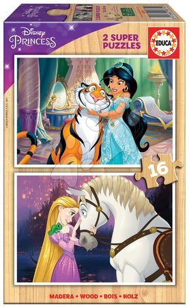 Gyerek puzzle - Fa puzzle Princess Disney Educa