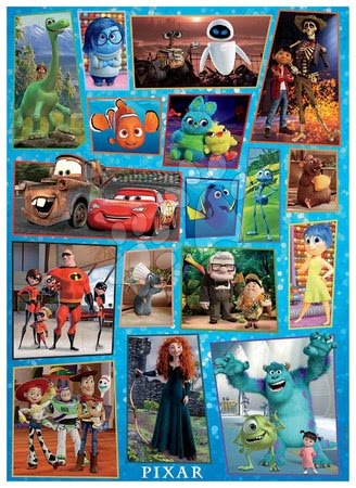 Puzzle pentru copii - Puzzle din lemn Pixar Disney Educa_1