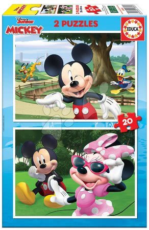 Jucării pentru copilași de la 3 la 6 ani - Puzzle Mickey&Friends Educa