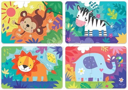 Igračke za djecu od 2 do 3 godine - Puzzle za najmlađe My Jungle Animals Progressive Educa_1