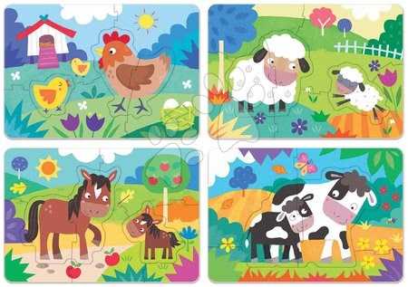 Puzzle Educa od proizvođača Educa | Stranica 13 - Puzzle za najmlađe My Farm Mother&Babies Progressive Educa_1