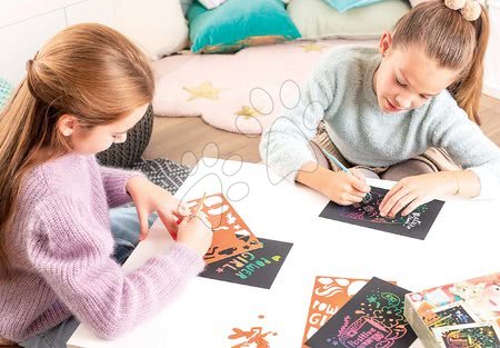 Kézimunka és alkotás - Kreatív alkotás Nature Friends Scratch Art Educa - 4