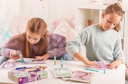 Prace ręczne i tworzenie - Kreatywne tworzenie Nature Friends Glitter&Foil Art Educa - 4