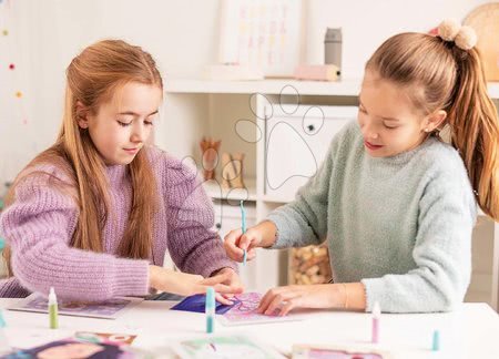 Prace ręczne i tworzenie - Kreatywne tworzenie Nature Friends Glitter&Foil Art Educa - 6