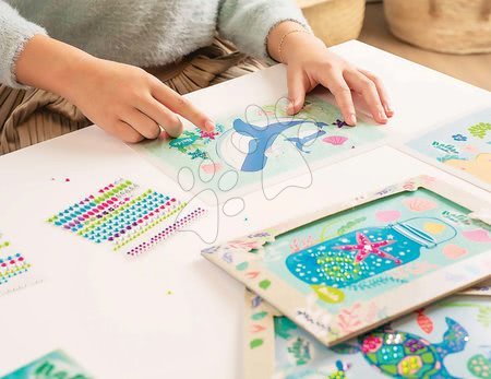 Kézimunka és alkotás - Kreatív alkotás Nature Friends Mosaic&Strass Art Educa - 3