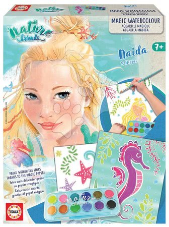 Ručni radovi i stvaralaštvo - Kreativno stvaralaštvo Nature Friends Magic Watercolor Art Educa morska princeza s vodenim bojama od 7 godina