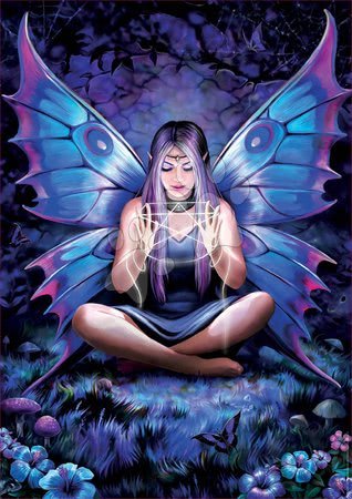 Puzzle 500 dílků - Puzzle Spell Weaver Anne Stokes Educa - 1