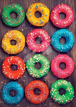 Puzzle 500 dílků - Puzzle Colourful Donuts Educa - 1