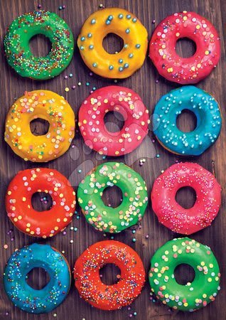 Puzzle 500 dílků - Puzzle Colourful Donuts Educa_1