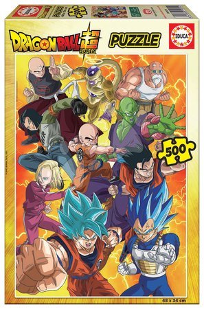 500 delne puzzle - Puzzle Dragon Ball Super Educa 