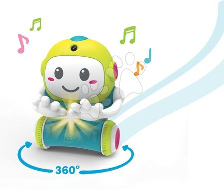 Bébi játékszettek - Szett interaktív Robot 1,2,3 Smart Smoby - 12