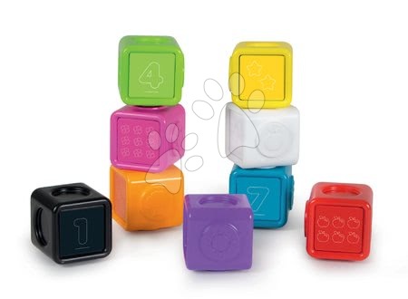 Jucării pentru bebeluși - Joc interactiv Clever Cubes Smart Smoby_1