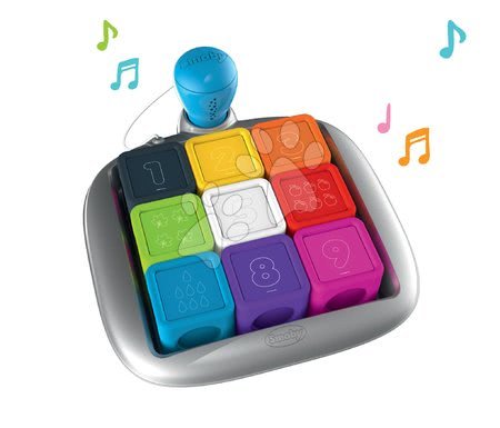 Seturi pentru bebeluși  - Set jucărie interactivă Clever Cubes Smart Smoby_1