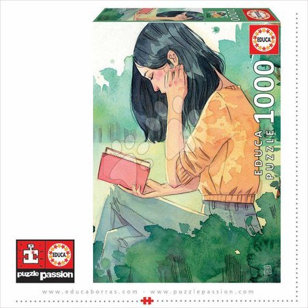 Puzzle 1000 elementów - Puzzle The Lecturer Esther Gili Educa - 1