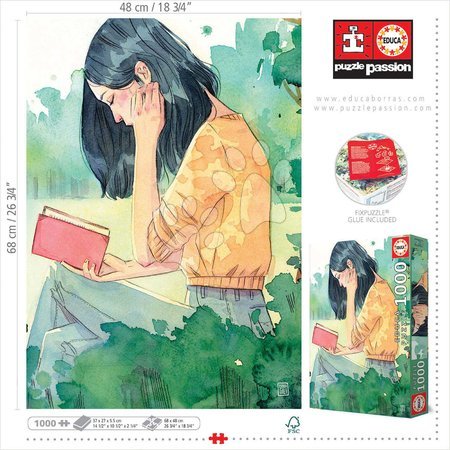 Puzzle 1000 elementów - Puzzle The Lecturer Esther Gili Educa - 2