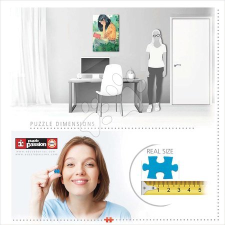 Puzzle 1000 elementów - Puzzle The Lecturer Esther Gili Educa - 4