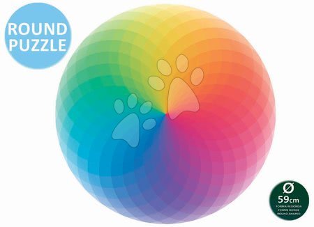 Puzzle 1000 elementów - Puzzle Rainbow Round Educa - 2