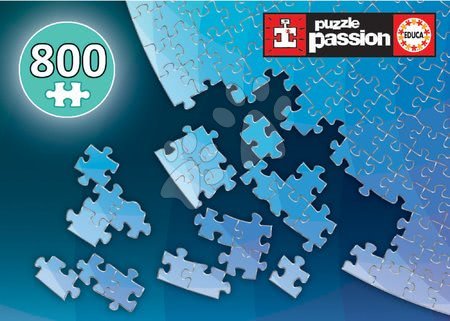 Puzzle 1000 elementów - Puzzle Rainbow Round Educa - 3