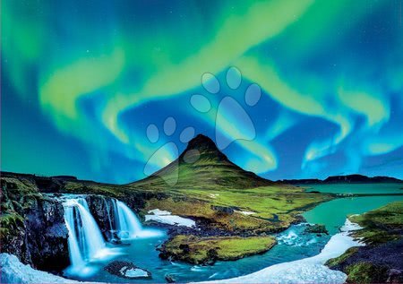 Puzzle 1500 dílků - Puzzle Aurora Boreal Islandia Educa - 1
