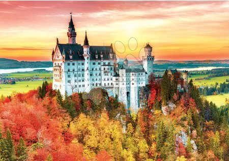 Puzzle cu 1500 de bucăți - Puzzle Autumn in Neuschwanstein Educa_1