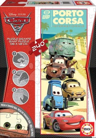 Igračke za djecu od 6 do 9 godina - Puzzle Giant Disney Cars 2 Educa